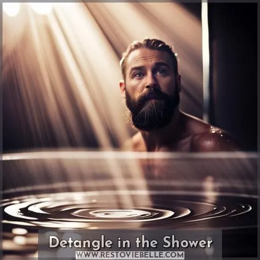 Detangle in the Shower