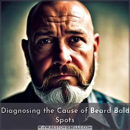 Diagnosing the Cause of Beard Bald Spots