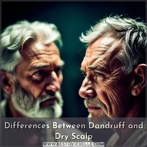 Differences Between Dandruff and Dry Scalp