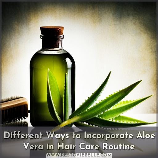 Different Ways to Incorporate Aloe Vera in Hair Care Routine Different Ways to Incorporate Aloe Vera in Hair Care Routine