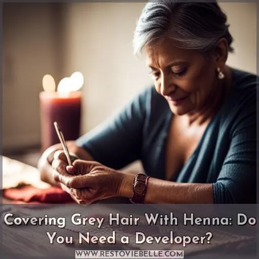do i need developer to cover grey hair with henna