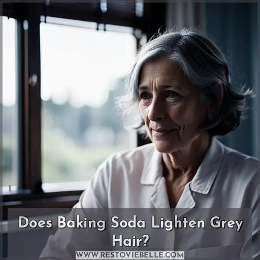 Does Baking Soda Lighten Grey Hair