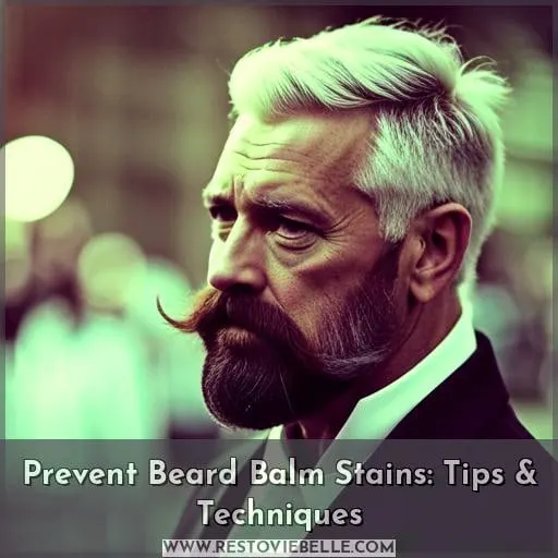 does beard balm stain clothes