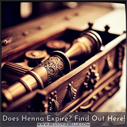 does henna expire