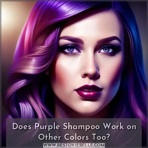 Does Purple Shampoo Work on Other Colors Too