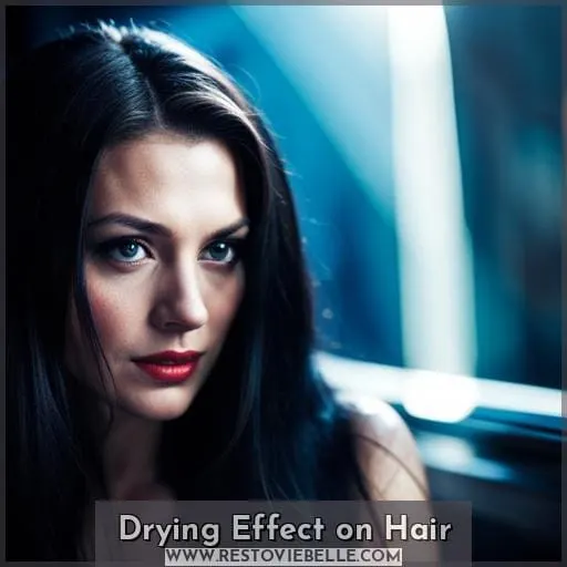 Drying Effect on Hair