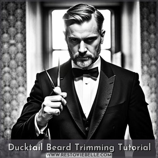 Ducktail Beard Trimming Tutorial Ducktail Beard Trimming Tutorial