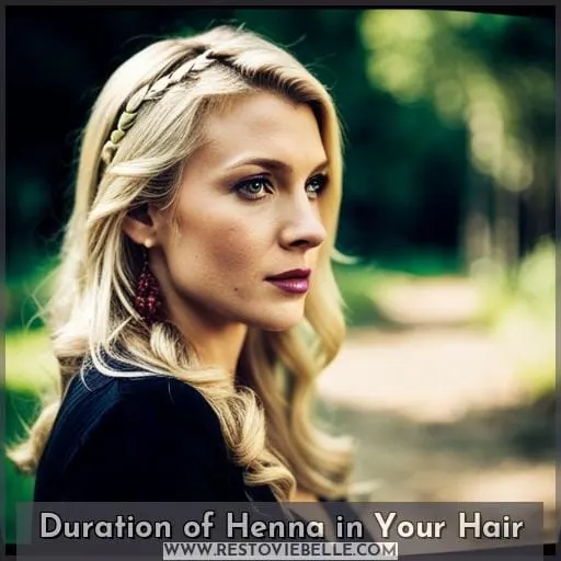 Duration of Henna in Your Hair