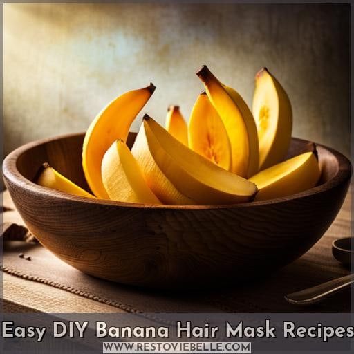 Easy DIY Banana Hair Mask Recipes