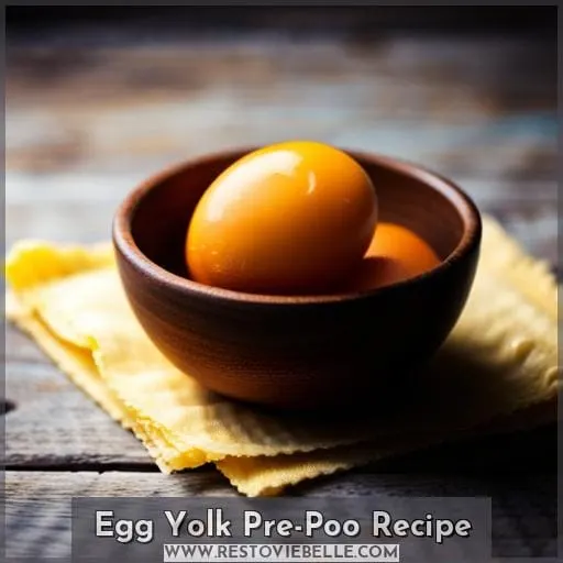 Egg Yolk Pre-Poo Recipe