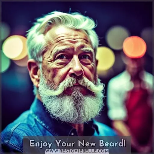Enjoy Your New Beard!