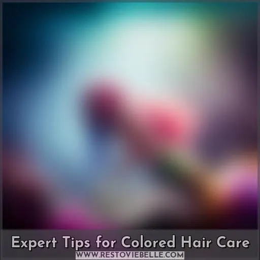 Expert Tips for Colored Hair Care