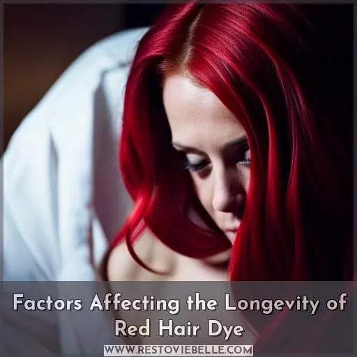 Factors Affecting the Longevity of Red Hair Dye
