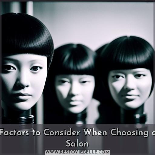 Factors to Consider When Choosing a Salon