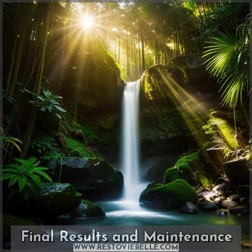 Final Results and Maintenance