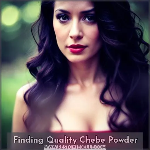 Finding Quality Chebe Powder