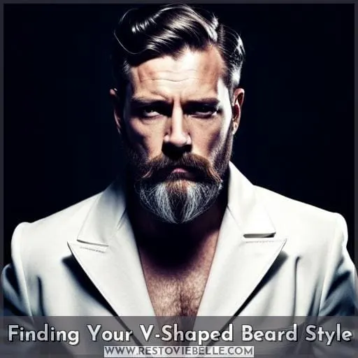 Finding Your V-Shaped Beard Style