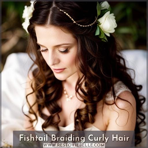Fishtail Braiding Curly Hair