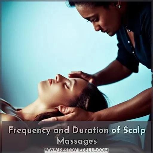 Frequency and Duration of Scalp Massages