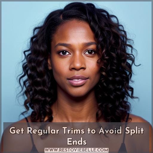Get Regular Trims to Avoid Split Ends