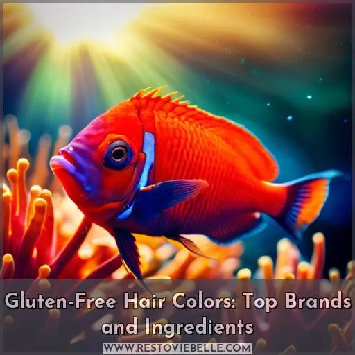 gluten free hair colors