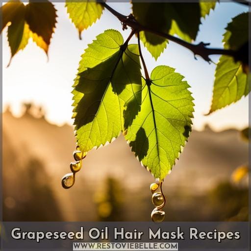 Grapeseed Oil Hair Mask Recipes