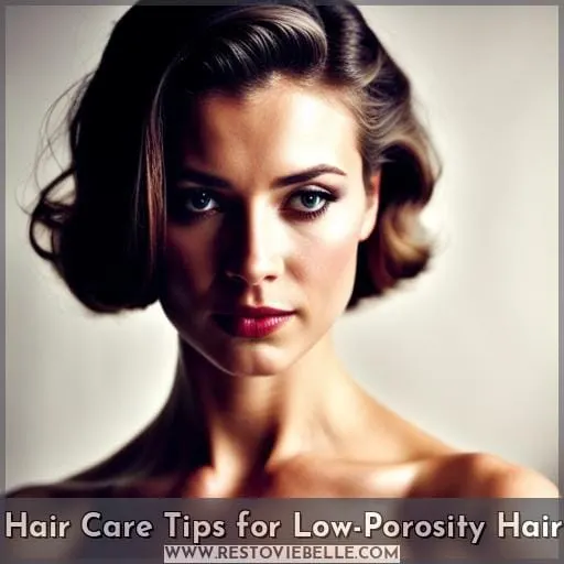 Hair Care Tips for Low-Porosity Hair