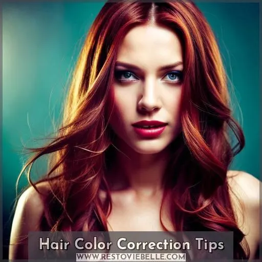 Hair Color Correction Tips