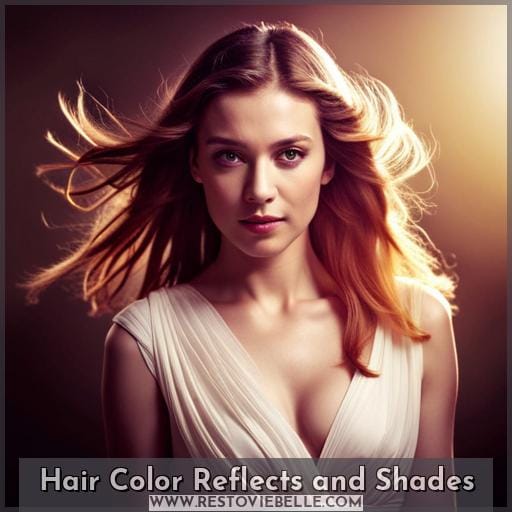 Hair Color Reflects and Shades