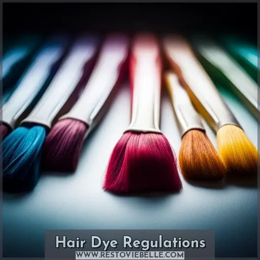 Hair Dye Regulations