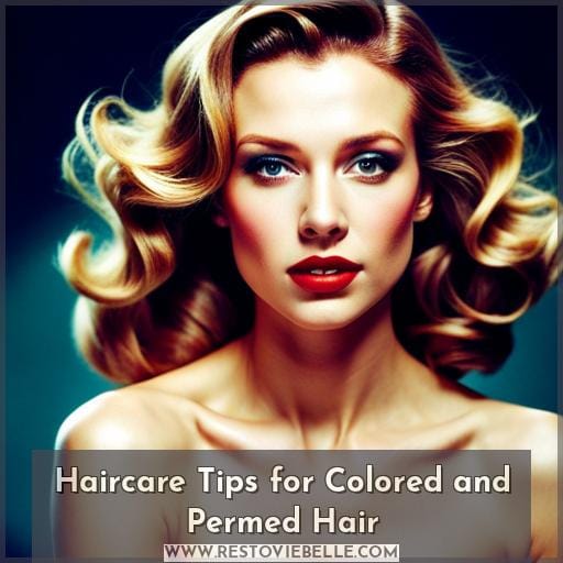 Haircare Tips for Colored and Permed Hair