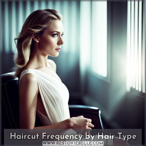 Haircut Frequency by Hair Type