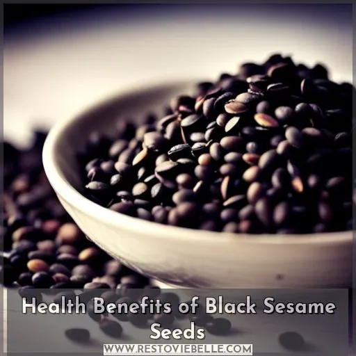 Health Benefits of Black Sesame Seeds