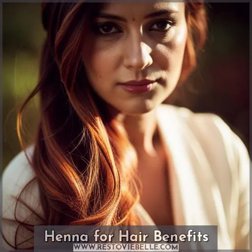 Henna for Hair Benefits