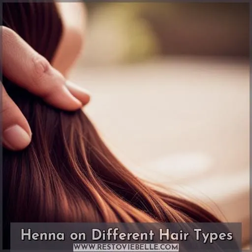 Henna on Different Hair Types