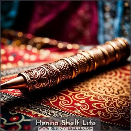 Henna Shelf Life