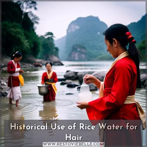 Historical Use of Rice Water for Hair