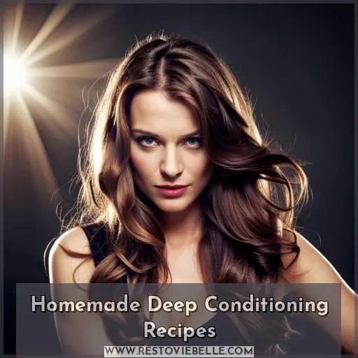 Homemade Deep Conditioning Recipes