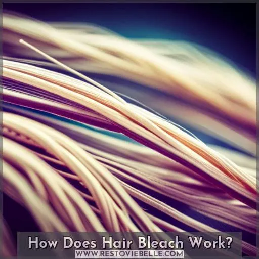 How Does Hair Bleach Work