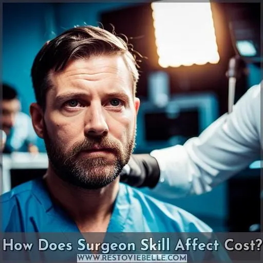 How Does Surgeon Skill Affect Cost