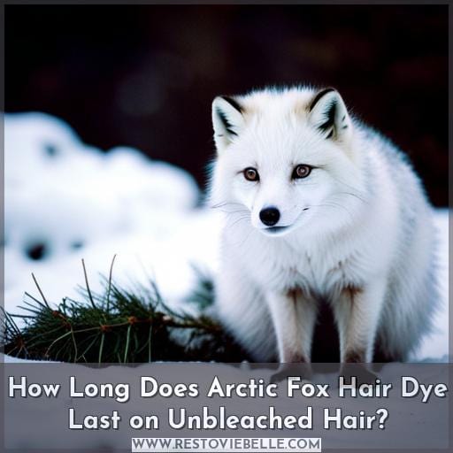 How Long Does Arctic Fox Hair Dye Last on Unbleached Hair