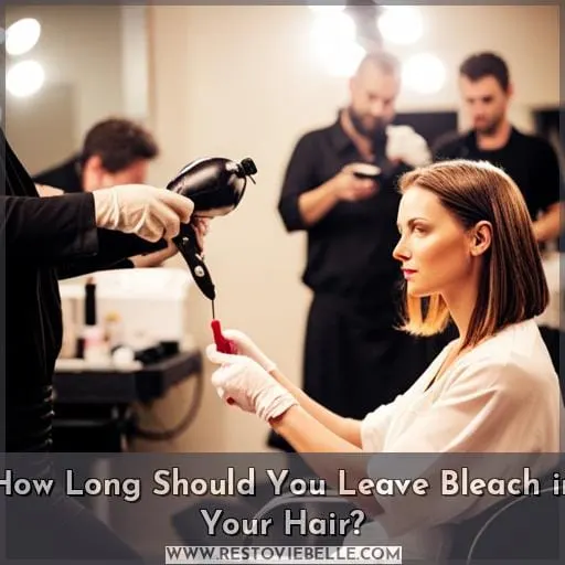 How Long Should You Leave Bleach in Your Hair