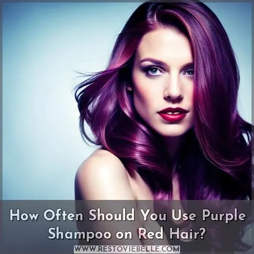 How Often Should You Use Purple Shampoo on Red Hair