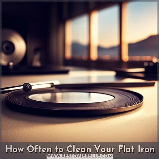 How Often to Clean Your Flat Iron