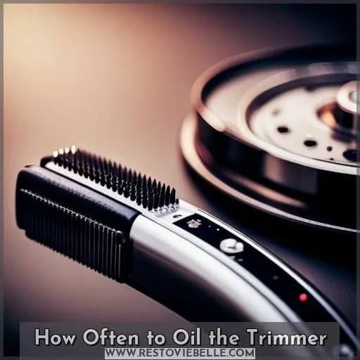 How Often to Oil the Trimmer