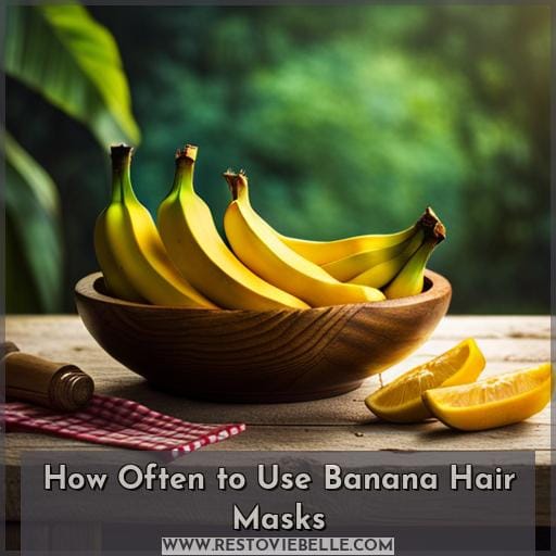 How Often to Use Banana Hair Masks