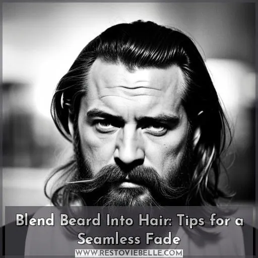 how to blend beard into hair