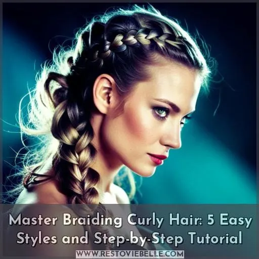 how to braid curly hair