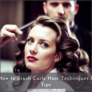 how to brush curly hair
