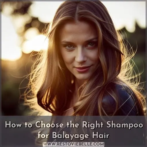 How to Choose the Right Shampoo for Balayage Hair